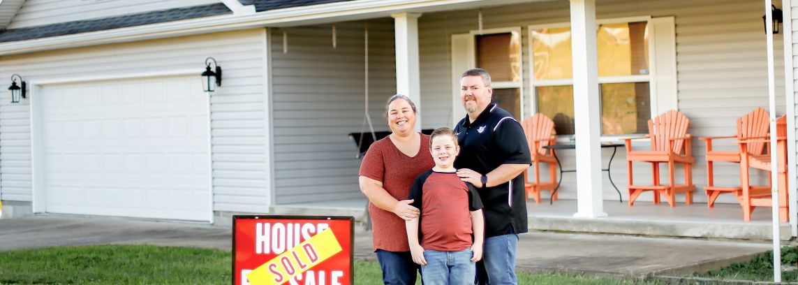 whitt family with house sold