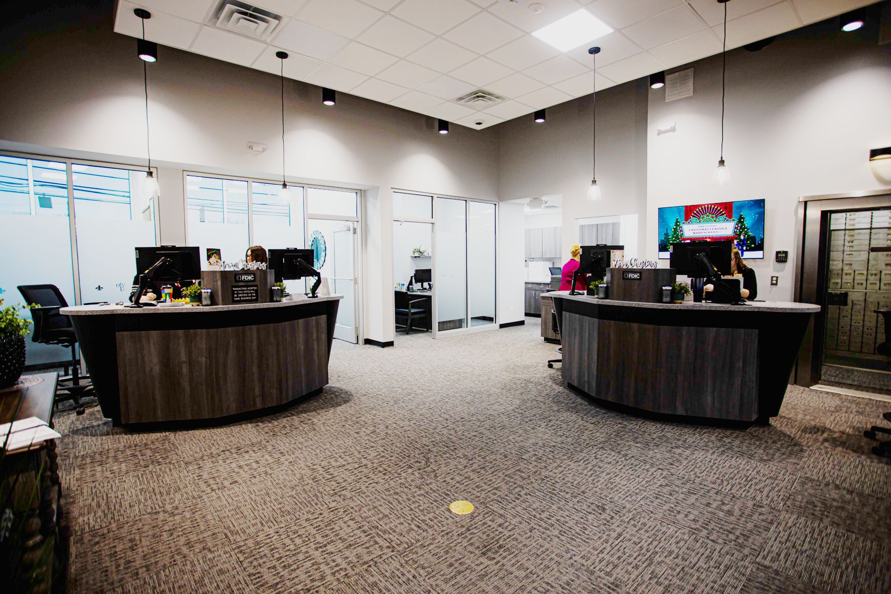 lobby at Jackson Pike office